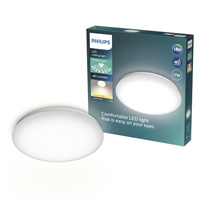 LED Plafond Deckenlampe 17W 1700lm 2700K Warm Star Effekt Moire CL200 Philips
