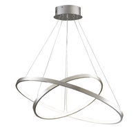 LED-Pendelleuchte 35W 4600lm 4000K Neutral 120° Silber LEA Sanico Goldlux