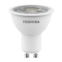 LED-Halogenlampe GU10 4W = 50W 345lm 3000K warmes Spotlicht TOSHIBA