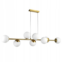 Masterled 8x E27 Gold Bali Pendelleuchte