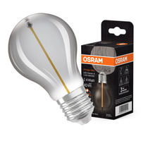 LED Dekorative Glühbirne A60 E27 1.8W = 4W 40lm 1800K Warm 320° Smoke Filament Vintage 1906 Osram