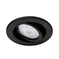 LED FRESCO GU10 Kreisförmig Beweglich Schwarz PHILIPS