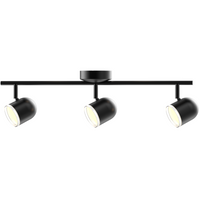 Decken-/Wandleuchte verstellbar 12,6W LED RAWI 3 schwarz 3000K GOLDLUX (Polux)