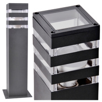 GOLDLUX (Polux) Garten-Pendelleuchte LED E27 TEKSAS graphit 44cm