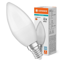 LED Lampen B37 E14 4.9W = 40W 470lm 6500K Kaltweiß LEDVANCE