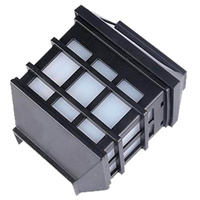 Wandleuchte Solar LED Gartenfassadenleuchte IP44 mit Flammeneffekt