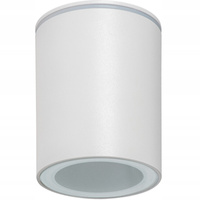 Runde Aufbau-Deckenleuchte Aqilo GU10 IP65 Spot Tube Weiß KANLUX