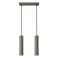Decke Hängelampe Tuba Spot 2x GU10 Olive Lagos Ocean Green SL.1485 Sollux