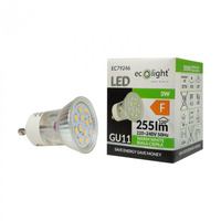 LED Reflektor GU11 GU10 3W 270lm 3000K Warm Ecolight Glühbirne