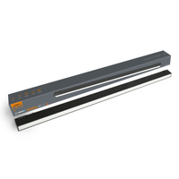 Magnetische LED-Schienenleuchte 60cm 21W 1950lm 4000K Neutral CRI90 110° Schwarz VIDEX