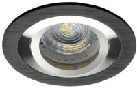 Halogen-Deckeneinbauleuchte SEIDY MR16 Gx5,3 schwarz eloxiert Kanlux