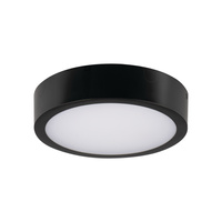 LED-Deckenleuchte 13W 1490lm CCT IP65 Aufbaumontage Schwarz DABER KANLUX