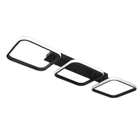 LED Kronleuchter Deckenleuchte 33W NEBULA CANIS Schwarz