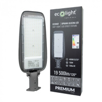 LED-Straßenlampe 150W 19500lm 4000K Neutral IP65 130lm/W PREMIUM Ecolight