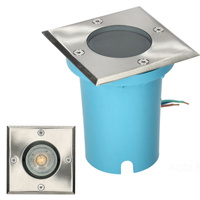 Bodenaufbauleuchte GU10 IP65 IK09 Quadratisch ENTRADA 1 KOBI