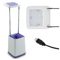 LED Schreibtischlampe HELSINKI 4,2W 190lm 3000K lila GOLDLUX (Polux)