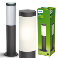 Außen-LED-Gartenlampe UTRECT myGarden E27 IP44 Mast 45 cm Anthrazit PHILIPS