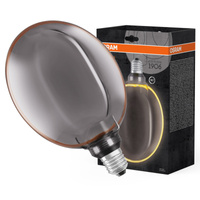 LED Dekorative Glühbirne G183 Sphere E27 4W = 12W 110lm 1800K Warm 330° Smoke Filament Dimmbar Vintage 1906 Osram