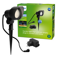 Outdoor-LED-Gartenleuchte SPOT Pack GardenLink 6W 12V 2700K IP44 + Kabel bewegliche Einbauleuchte PHILIPS