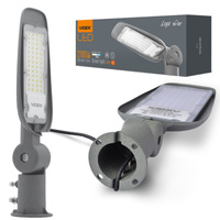 LED-Straßenlampe 30W 2700lm 5000K Neutral 130° 0.14A Grau VIDEX
