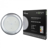 LED-Pendelleuchte UFO HIGHBAY 200W 20000lm 4000K Neutral IP65 PREMIUM Ecolight