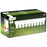 10x LED Lampen GU10, Glühbirne 10W = 90W 900lm 120° 4000K neutral LUMILED