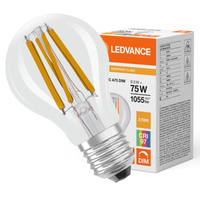 LED Lampen A60 E27 9.5W = 75W 1055lm 2700K Warmweiß FILAMENT DIMMABLE LEDVANCE