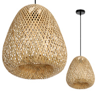 Bambus E27 Boho Beirut Kobi Dekorative Hängelampe
