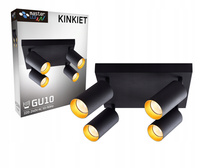ERIS GOLD 4xGU10 LED Deckenleuchte verstellbar
