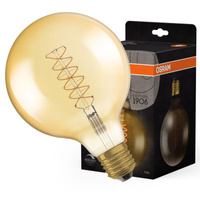 Dekorative Leuchtmittel E27 G125 4,8W = 37W 420lm 2200K Warm 320° Filament dimmbar OSRAM Vintage 1906