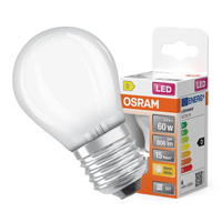 E27 P45 LED Leuchtmittel 5,5W = 60W 806lm 2700K Warm 300° OSRAM STAR Filament