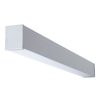 LED-Deckenleuchte 19W 50cm 2250lm 3000K Warm 95° Silber Aufputz Kanlux