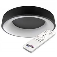 PLAFON LED Kronleuchterlampe GALAXIS NOVA 54W 3000K-6500K schwarz + Fernbedienung