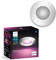 LED Xamento 4.2W IP44 CCT RGB Round PHILIPS HUE Bluetooth Badezimmer-Einbauleuchte