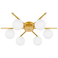 Kronleuchter Decke Pendelleuchte Dekorative 6x G9 Gold Bali Masterled