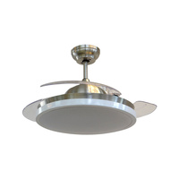 30-W-Deckenventilator Mit integriertem CCT-LED-Licht und RF-Fernbedienung. Einziehbare Arme 107 – 132 cm VT-3042-3 V-TAC