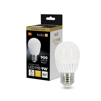 E27 LED Lampen 9W 900lm 3000K Warm 200° KOBI
