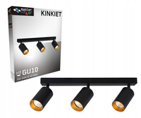 ERIS GOLD 3xGU10 LED Deckenleuchte verstellbar
