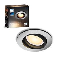LED Milliskin Einbauleuchte 4.2W CCT kreisförmig beweglich PHILIPS HUE Bluetooth