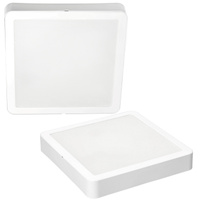 LED-Deckensegel Aufputz 24W 2400lm 4000K Neutral 120° Weiß IP40 IK03 Sigaro Kobi