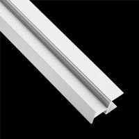 Aluminium-Anodierter Möbelprofil für LED-Streifen KM48, Regaloberfläche 2m Silber LUMILED