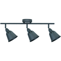 FIONA WANDLEUCHTE Wandleuchte 3xE14 für Decke SCHWARZ GOLDLUX (Polux)