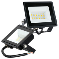 LED-Flutlicht Halogen 20W 1620lm 4000K IP65 Schwarz Lampe LED2B MH RED Kobi