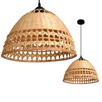 Bambus E27 Boho Bayos Kobi Dekorative Hängelampe