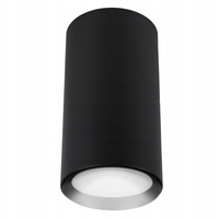 LED-Oberflächenmontage feste HALOGEN-Leuchte GU10 runde Decke Schwarz