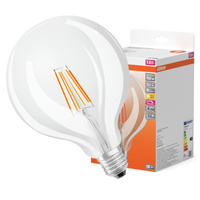 LED-Lampe G124 Sphere E27 11W = 100W 1521lm 2700K Warm CRI90 300° Glühfaden Dimmbar SUPERSTAR PLUS CLASSIC Osram