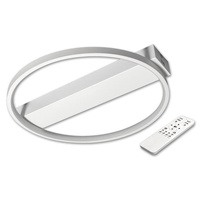 Runde Deckenleuchte PLAFON LED-Kronleuchter 33W 3000K-6500K weiß + Fernbedienung