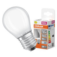 LED-Lampe P45 Ball E27 5.5W = 60W 806lm 4000K Neutral 300° Retrofit Glühfaden CLASSIC Osram