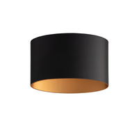 Gartenlampe Außenwandleuchte ELLIPSES LED 8181 V2 2x5W 3000K IP54 Schwarz und Gold Nowodvorski