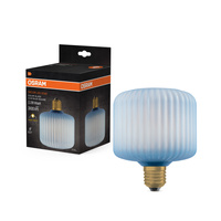 LED-Lampe E27 Quadratisch 3.5W 300lm 2700K Warm Dekorativ Blau Osram